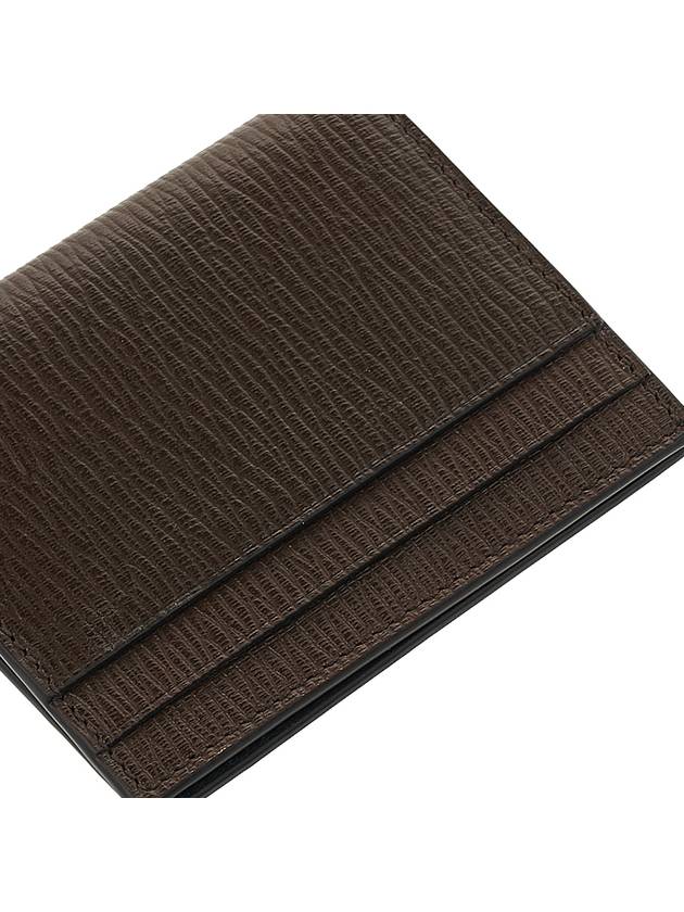 Gancini Card Wallet Brown - SALVATORE FERRAGAMO - BALAAN 8