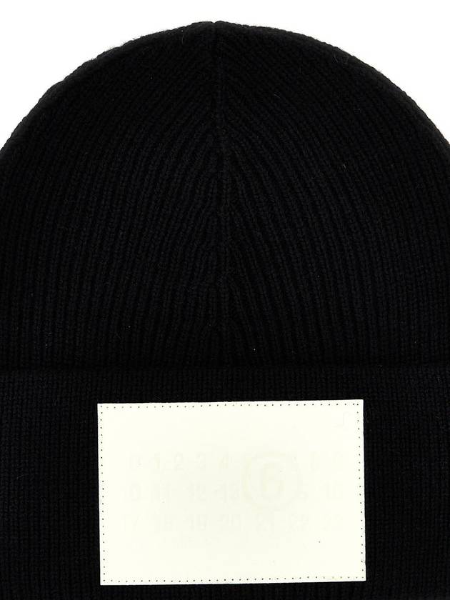 Mm6 Maison Margiela Logo Label Beanie - MAISON MARGIELA - BALAAN 3