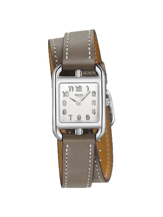 Small Cape Cod Watch Etope Silver - HERMES - BALAAN 1