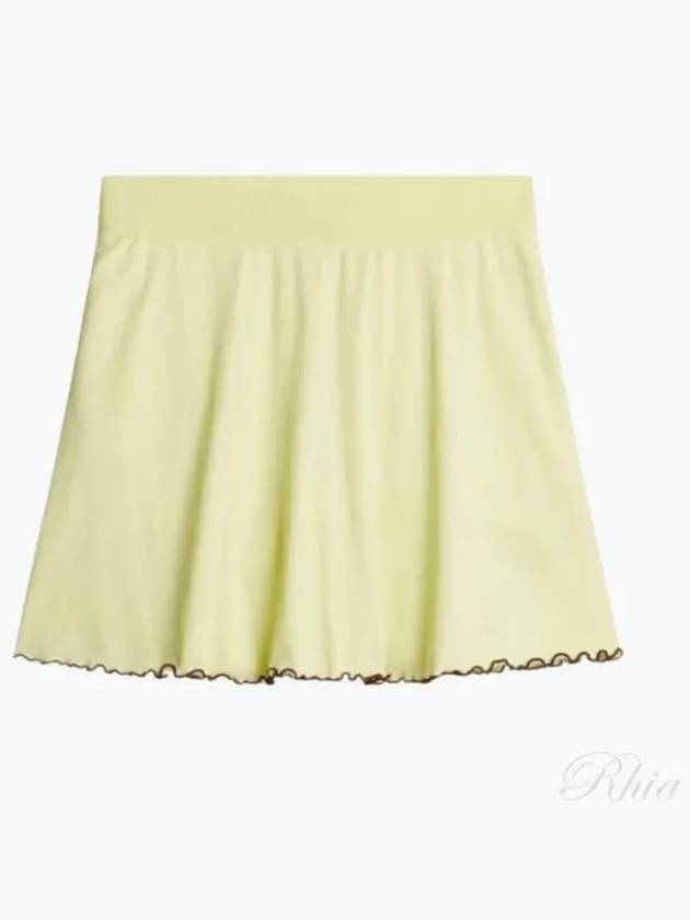 Women's Anja Skirt Lime Yellow - J.LINDEBERG - BALAAN 2