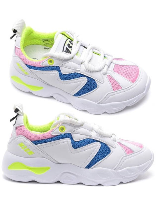 Contrast Panel Chunky Sneakers 022766 001 18 20S - MSGM - BALAAN 1