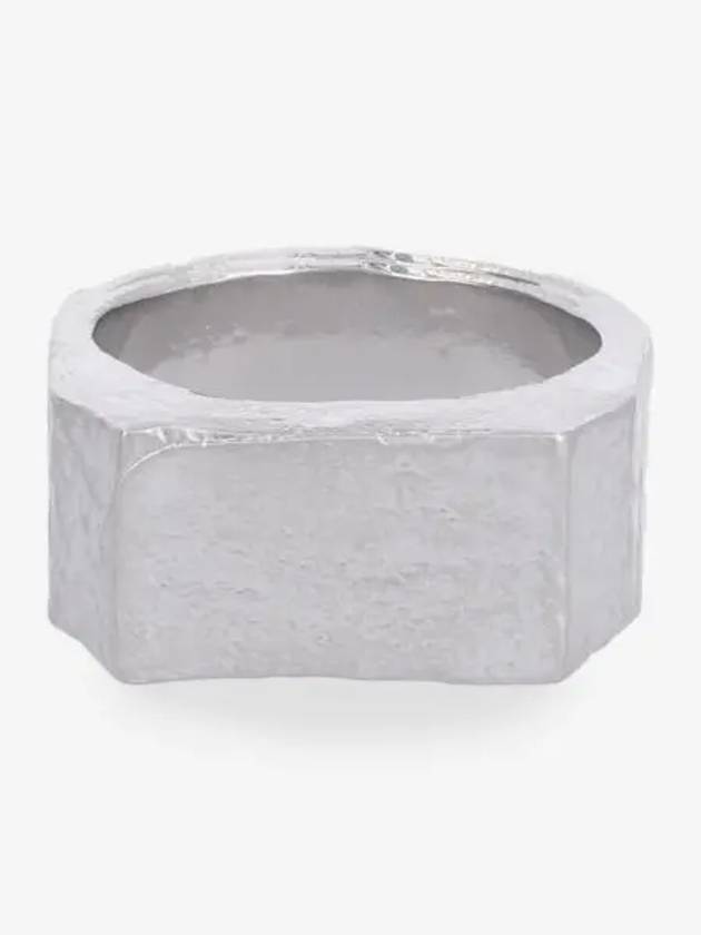 Geometric Numbers Motif Ring Silver - MAISON MARGIELA - BALAAN 2