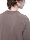 Men s RSVHK BR Raglan Slit V neck Half Knit Brown - CHANCE'S NOI - BALAAN 9