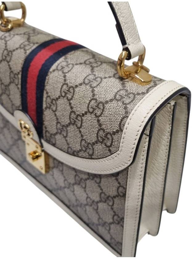 651055 Ophidia white top handle tote bag strap - GUCCI - BALAAN 5