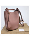 Haymarket Lawn Bucket Bag Pink - BURBERRY - BALAAN.