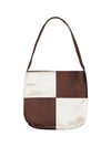 Vera Checkerboard bag brown & ivory - HAI - BALAAN 1