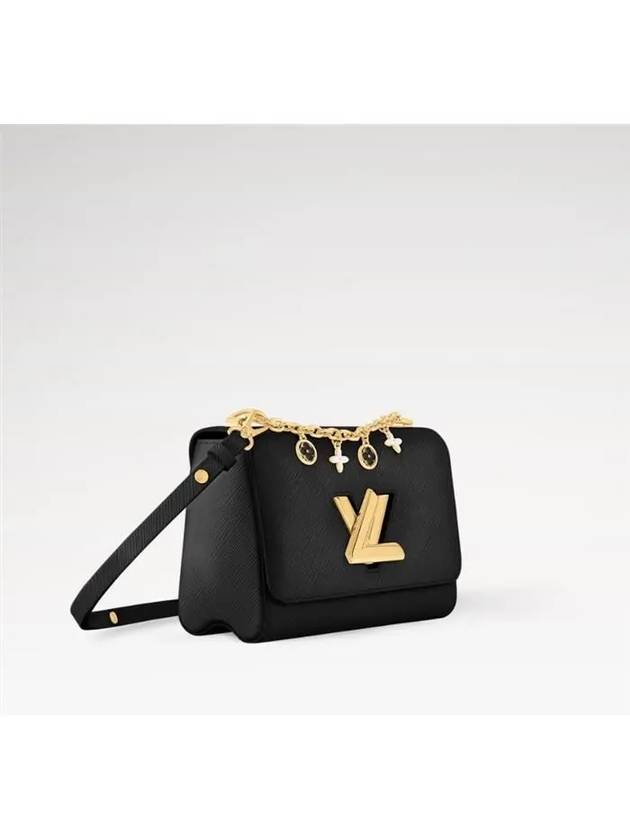 Twist MM Shoulder Bag Black - LOUIS VUITTON - BALAAN 3