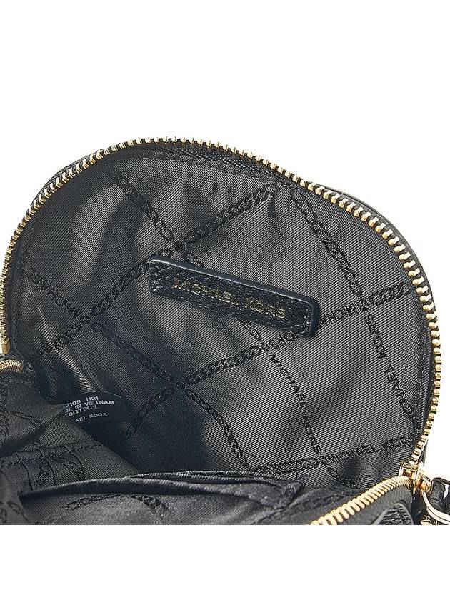 Jet Set Charm Leather Cross Bag Black - MICHAEL KORS - BALAAN 11