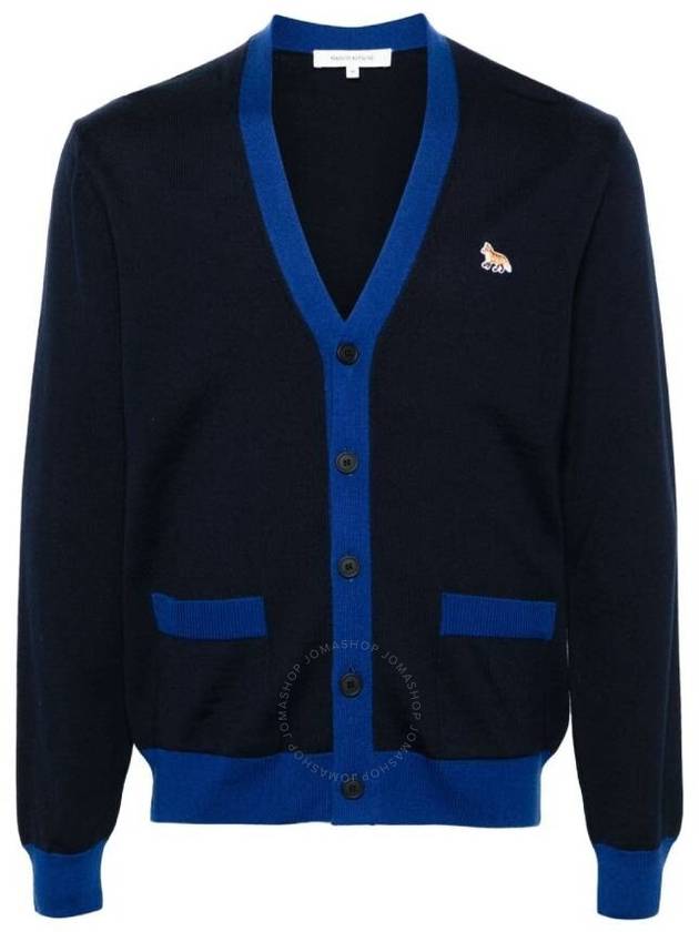 Maison Kitsune Baby Fox Patch Cardigan Size Small - MAISON KITSUNE - BALAAN 1