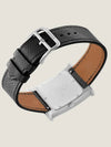 Women's Heure H Leather Band Watch Black - HERMES - BALAAN 3