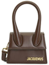 Le Chiquito Signature Mini Tote Bag Brown - JACQUEMUS - BALAAN 2