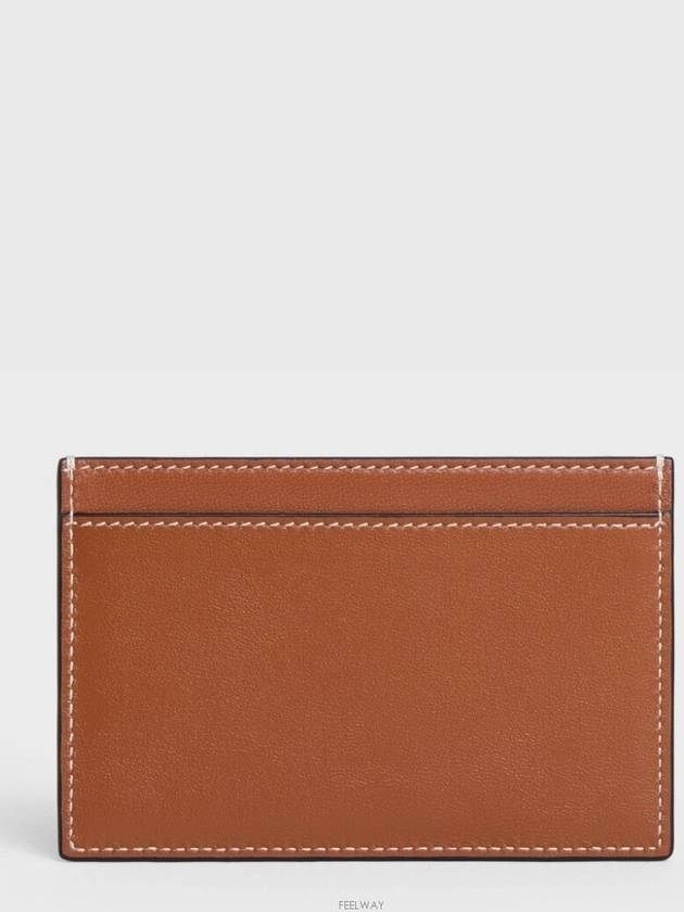 Coeur Triomphe Card Wallet Tan - CELINE - BALAAN 5