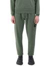 Compass Patch Cotton Track Pants Dark Green - STONE ISLAND - BALAAN 2