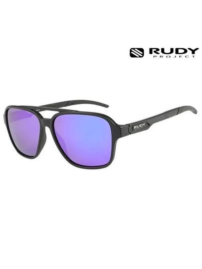 Eyewear Sports Sunglasses Black Purple - RUDYPROJECT - BALAAN 2