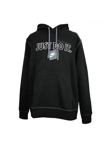 JDI Stitch Hoodie Black - NIKE - BALAAN 1