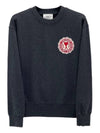 de Coeur Patch Sweatshirt Anthracite - AMI - BALAAN 2