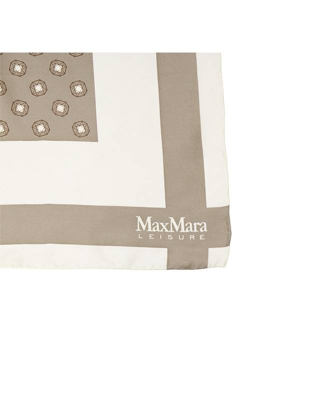 OREL 100 silk scarf 26546038650 001 - MAX MARA - BALAAN 6