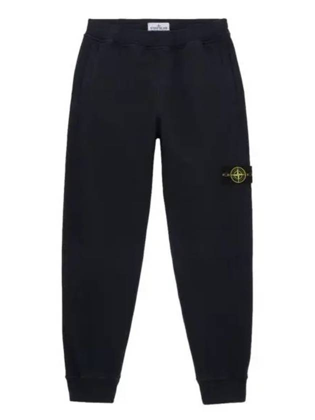 Signature Wappen Patch Cotton Exhaust Pants Navy - STONE ISLAND - BALAAN 2