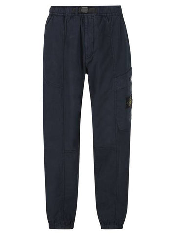 Stone Island Trousers Blue - STONE ISLAND - BALAAN 1