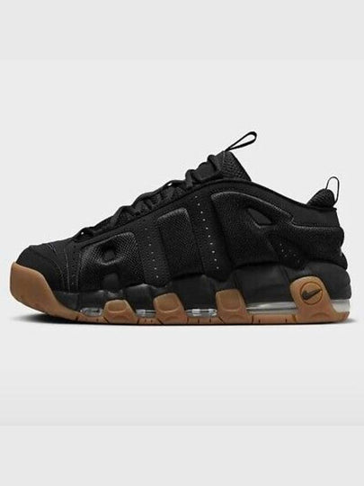 Air More Uptempo Low Top Sneakers Black - NIKE - BALAAN 2