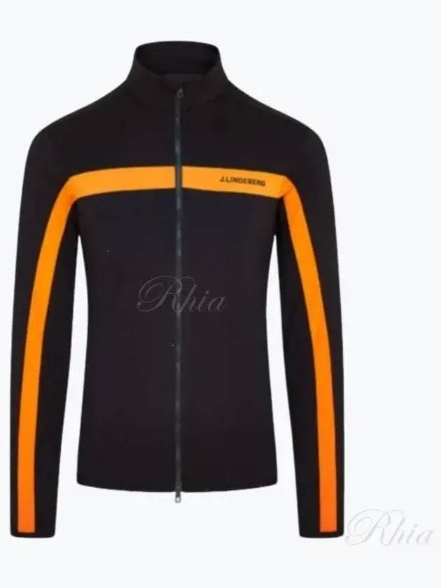 Jarvis Mid Layer Zip Up Jacket Orange - J.LINDEBERG - BALAAN 2