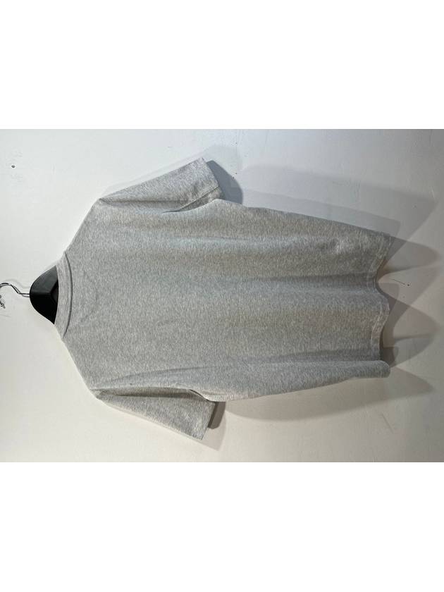 Crew Neck Regular Fit Short Sleeve T-Shirt Grey - BRUNELLO CUCINELLI - BALAAN 5