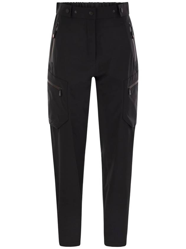 Jogging straight pants black - MONCLER - BALAAN 2