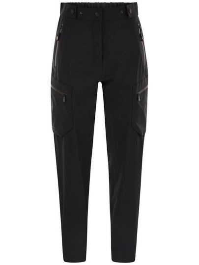 Jogging straight pants black - MONCLER - BALAAN 2