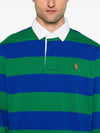 Striped PK T shirt Green Royal - POLO RALPH LAUREN - BALAAN 4