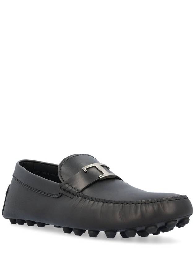 Men's Macro Rubber Driving Shoes Black - TOD'S - BALAAN 3