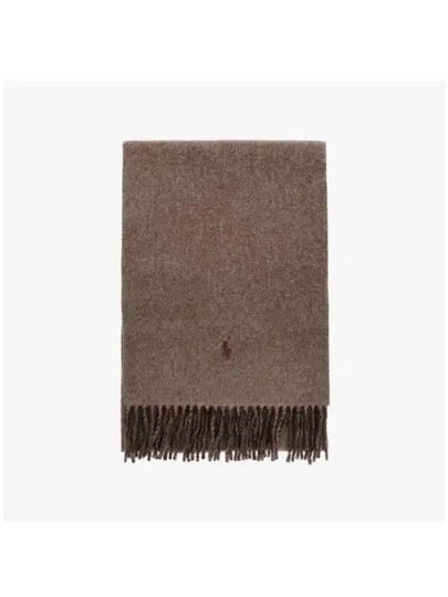 WC0601 225 Pony Double Face Fringe Muffler - POLO RALPH LAUREN - BALAAN 2