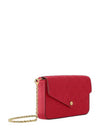 Pochette Felicie Monogram Empreinte Shoulder Bag Scarlet Red - LOUIS VUITTON - BALAAN 4