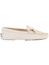 Double T Fringe Driving Shoes Ivory - TOD'S - BALAAN 2