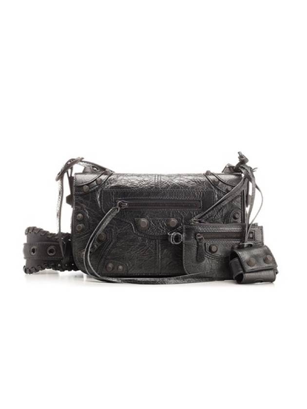 Le Cagole XS Flap Cross Bag Steel Grey - BALENCIAGA - BALAAN 1