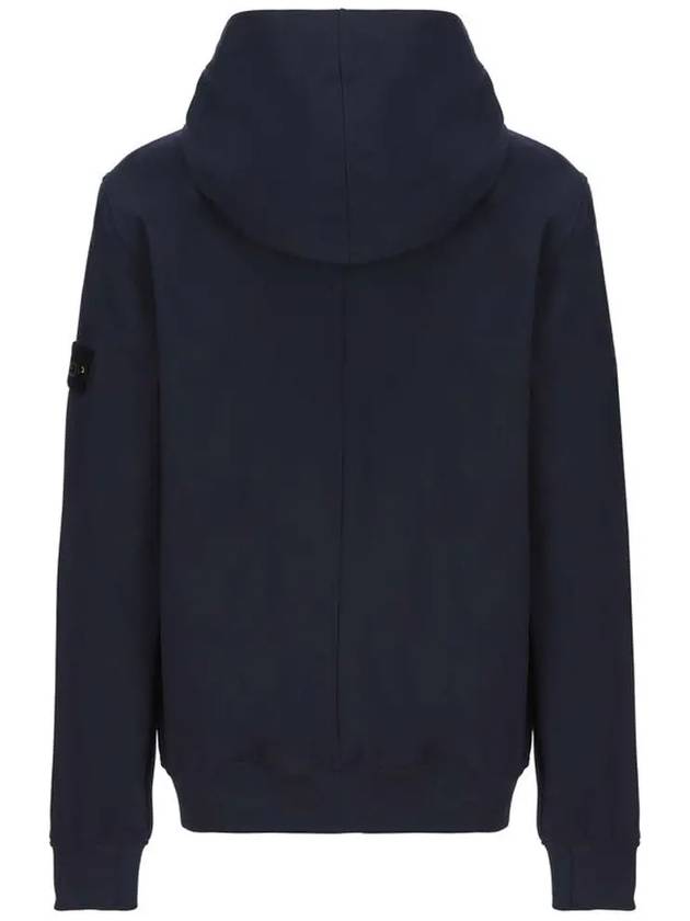 Kids Wappen Patch Soft Shell Zip Up Hoodie Navy - STONE ISLAND - BALAAN 4