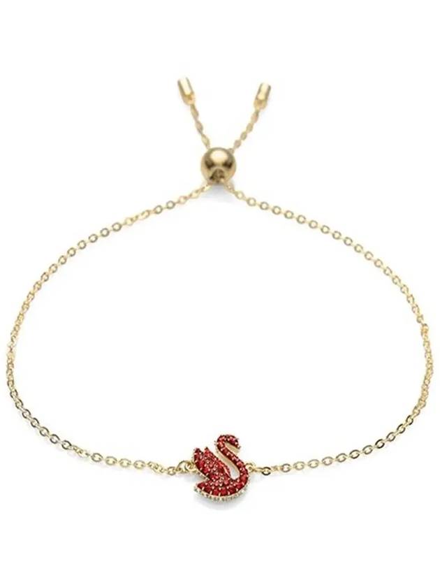 Iconic Swan Bracelet Red Gold - SWAROVSKI - BALAAN 4