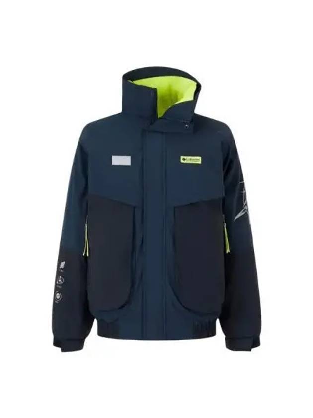 Columbia Cascina Powder Keg Jacket Navy Yellow - COLOMBO - BALAAN 1