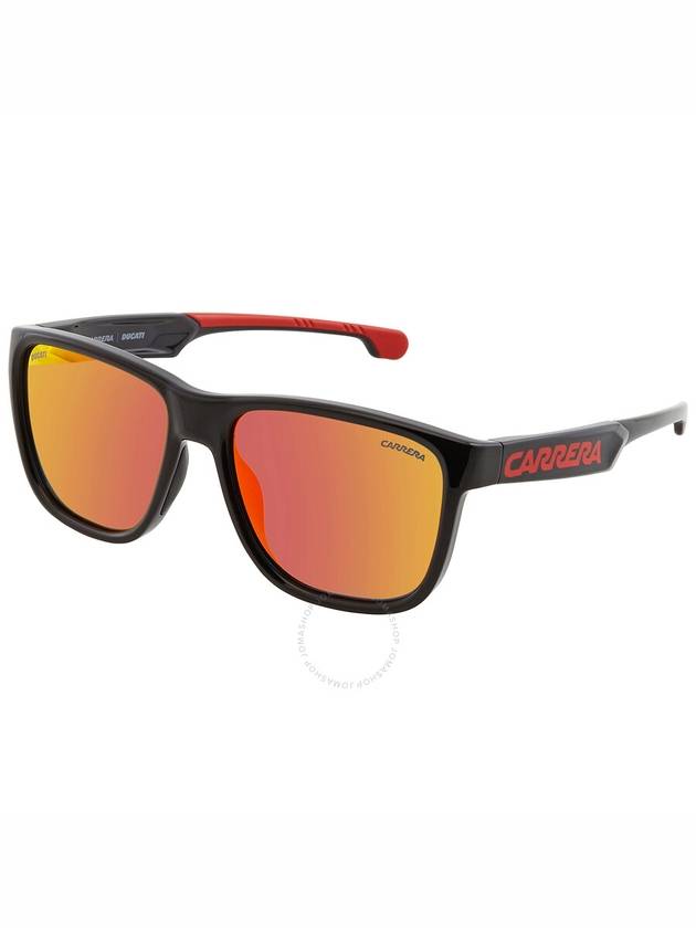 Carrera Red Mirror Square Men's Sunglasses CARRERA DUCATI 003/S 00A4/UZ 57 - CARRERA - BALAAN 3