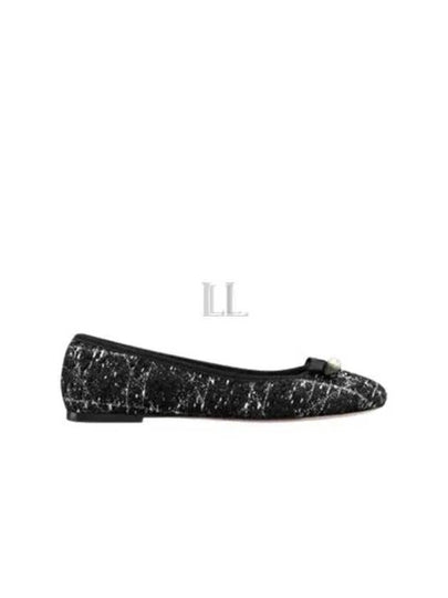 Ballet Tweed Flats Black - DIOR - BALAAN 2