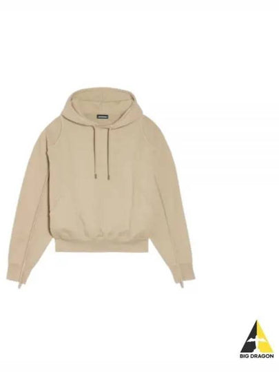 Le Camargue Clay Logo Hoodie Beige - JACQUEMUS - BALAAN 2