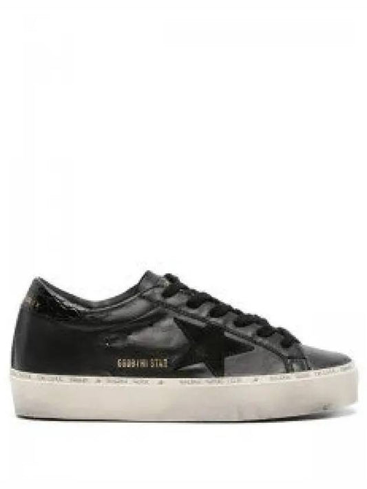 Pure Star Leather Low Top Sneakers Black - GOLDEN GOOSE - BALAAN 2