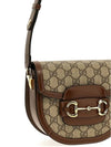 GG Supreme Horsebit 1955 Mini Shoulder Bag Beige - GUCCI - BALAAN 4