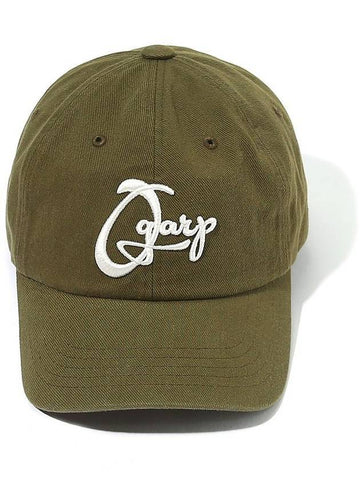 OGAFF Drawing Simple Logo Ball Cap Khaki - OGARP - BALAAN 1