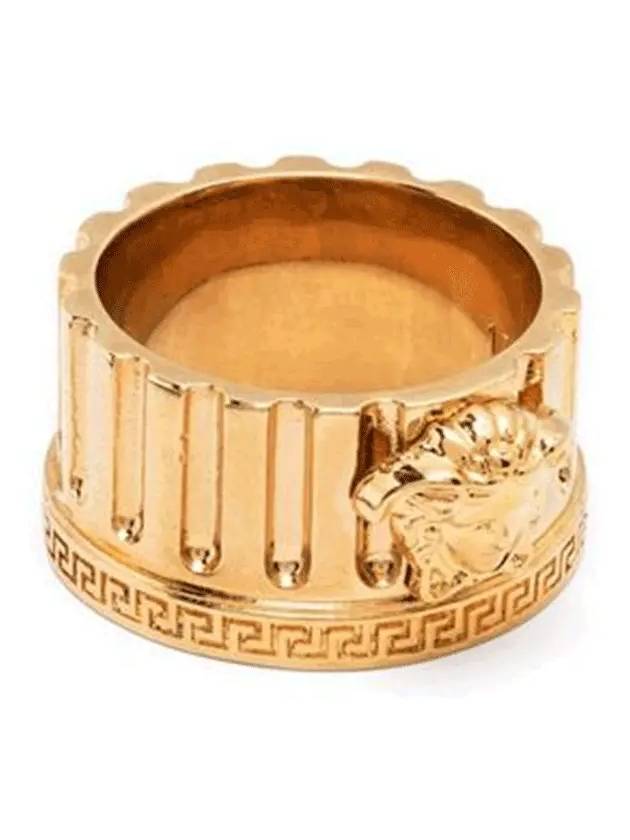 Le Colonne Medusa Ring Gold - VERSACE - BALAAN 4