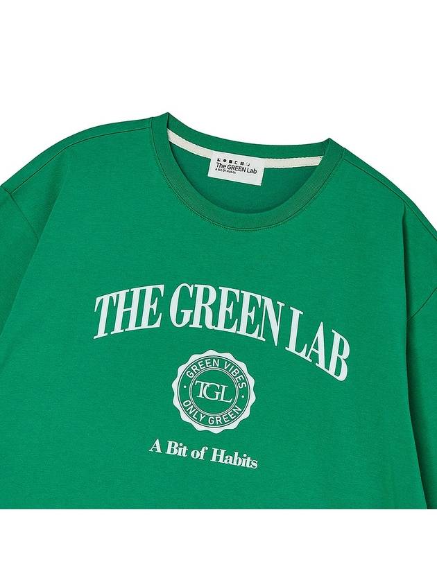 _VARSITY GRAPHIC SHORT SLEEVE_GREEN - THE GREEN LAB - BALAAN 6