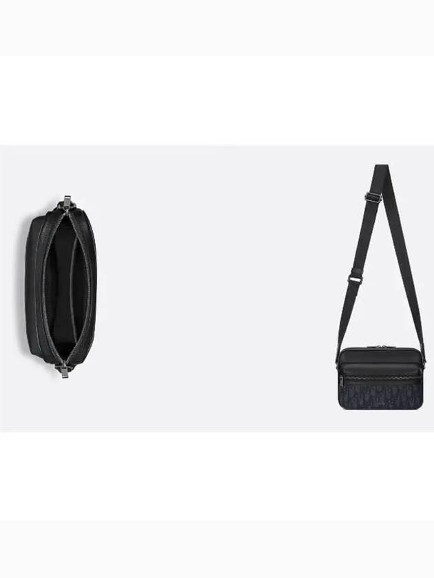 Rider 2.0 Zipper Messenger Bag Black - DIOR - BALAAN 5