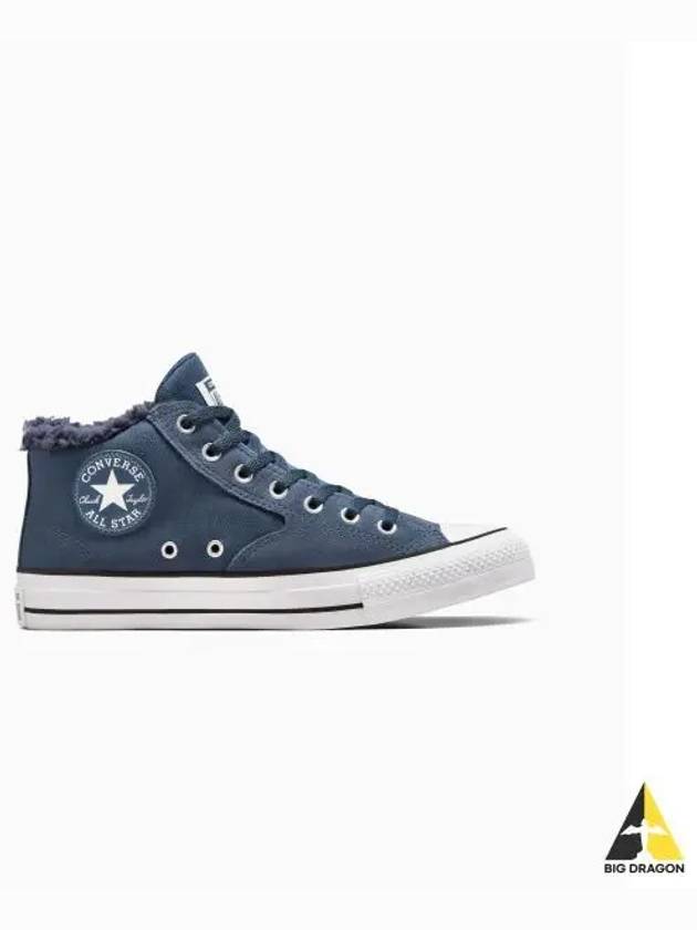 Chuck Taylor All Star Madison Street Shearling Wide Fit Dark Waters A11152C - CONVERSE - BALAAN 1