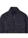 Men Faret Crinkle Zip Up Jacket Black - MONCLER - BALAAN 4