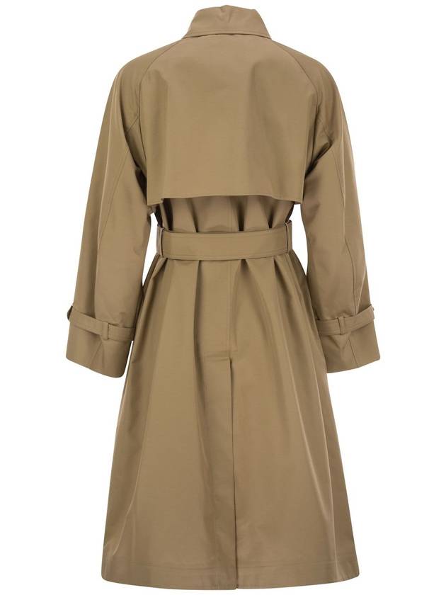 CANASTA - Reversible gabardine drip-proof trench coat - WEEKEND MAX MARA - BALAAN 2