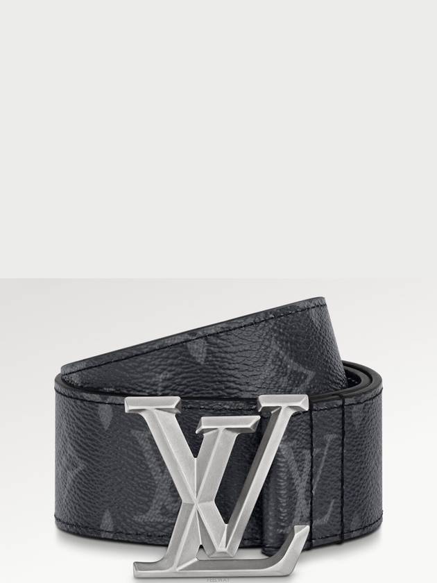 Men's LV Pyramide 40MM Leather Belt Black - LOUIS VUITTON - BALAAN 3